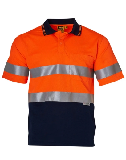 Picture of Winning Spirit, High Visibility S/S Safety Polo